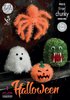 King Cole 9052 Knitting Pattern Halloween Monsters in Tinsel Chunky