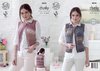 King Cole 4636 Knitting Pattern Womens Waistcoats in King Cole Cotswold Chunky