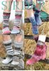 Sirdar 7879 Knitting Patttern Family Socks in Sirdar Aura Chunky
