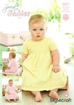 Stylecraft 9343 Knitting Pattern Babies Dresses in Stylecraft Special for Babies 4 Ply
