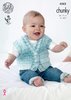 King Cole 4582 Knitting Pattern Baby Waistcoats in Big Value Baby Soft Chunky