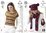 King Cole 4763 Crochet Pattern Womens Top with Yoke and Accessories in King Cole Riot DK