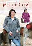Sirdar 7895 Knitting Pattern Womens Round Neck and Collared Cardigans in Hayfield Bonus Aran Tweed