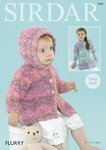 Sirdar 4769 Knitting Pattern Baby and Girl's Easy Knit Coats in Sirdar Flurry Chunky