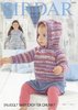 Sirdar 4777 Knitting Pattern Baby Childrens Sweaters in Sirdar Snuggly Baby Crofter Chunky