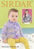 Sirdar 4773 Knitting Pattern Baby & Girls Cardigans in Sirdar Snuggly Rascal DK & Snuggly DK