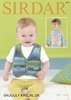 Sirdar 4774 Knitting Pattern Baby & Childrens Waistcoats in Sirdar Snuggly Rascal DK