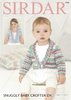 Sirdar 4756 Knitting Pattern Baby & Girls Cardigans in Sirdar Snuggly Baby Crofter DK
