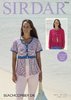 Sirdar 7924 Knitting Pattern Womens Short and Long Sleeved Cardigans in Sirdar Beachcomber DK