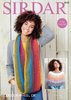 Sirdar 8028 Crochet Pattern Womens Easy Crochet Poncho and Snood in Sirdar Colourwheel DK