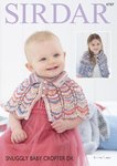 Sirdar 4797 Knitting Pattern Baby and Girls Capes in Sirdar Snuggly Baby Crofter DK