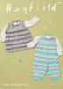 Sirdar 4844 Knitting Pattern Baby Dungarees and Pinafore in Hayfield Baby Blossom DK