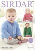 Sirdar 4860 Crochet Pattern Baby Childrens Easy Crochet Cardigans in Sirdar Snuggly DK