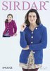 Sirdar 7998 Knitting Pattern Girls Womens Jacket in Sirdar Smudge