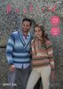 Sirdar 8037 Knitting Pattern Womens Mens Easy Knit V Neck and Hooded Sweaters in Hayfield Spirit DK