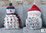 King Cole 4871 Knitting Pattern Snowman & Santa Advent Cushions in Chunky