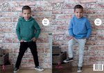 King Cole 4971 Knitting Pattern Boys Easy Knit Sweater and Hoodie in King Cole Comfort Chunky