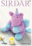 Sirdar 2486 Knitting Pattern Unicorn Soft Toy in Sirdar Touch