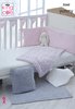 King Cole 5060 Knitting Pattern Cot Bumper & Cover, Blankets/Rugs, Cushion & Bunting in Yummy Chunky