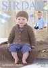 Sirdar 4899 Knitting Pattern Baby and Child Cardigans Hat and Blanket in Sirdar Supersoft Aran