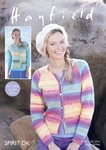 Sirdar 8115 Knitting Pattern Womens Long and Short Sleeved Cardigans in Hayfield Spirit DK