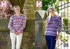 King Cole 5316 Knitting Pattern Womens Sweater and Jacket in King Cole Drifter Chunky