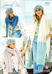 Stylecraft 9589 Knitting Pattern Womens Scarves and Shawls in Stylecraft Special XL