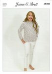 James C Brett JB492 Knitting Pattern Childrens Cardigan and Sweater in Tranquil Chunky