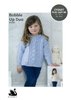 Cygnet CY1322 Knitting Pattern Childrens Bobble Up Duo Sweater and Cardigan in Cygnet Pure Baby DK
