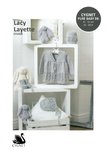 Cygnet CY1319 Knitting Pattern Baby Lacy Layette Matinee Coat Bonnet Bootees in Cygnet Pure Baby DK