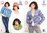 King Cole 5837 Knitting Pattern Womens Jacket Poncho Hat in Big Value Super Chunky Tints