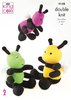 King Cole 9158 Knitting Pattern Bumble Bees Toys in King Cole Big Value DK
