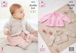 King Cole 6014 Knitting Pattern Baby Jacket Cardigan and Blanket in King Cole Comfort Baby DK